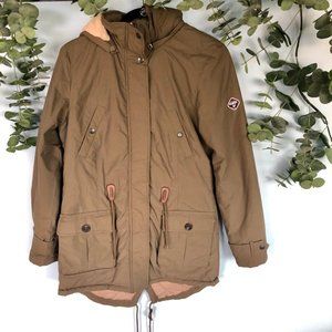 Puffa Original Duvet Green Puffer Coat 